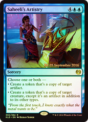 Saheeli's Artistry - Foil - Prerelease Promo