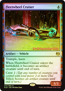 Fleetwheel Cruiser - Foil - Prerelease Promo