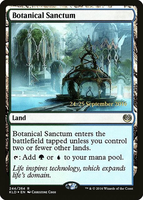 Botanical Sanctum (KLD) - Foil - Prerelease Promo