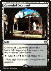 Concealed Courtyard (KLD) - Foil - Prerelease Promo