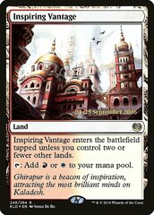 Inspiring Vantage (KLD) - Foil - Prerelease Promo