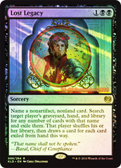 Lost Legacy - Foil - Prerelease Promo