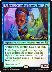 Padeem, Consul of Innovation - Foil - Prerelease Promo