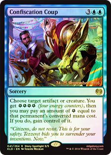 Confiscation Coup - Foil - Prerelease Promo