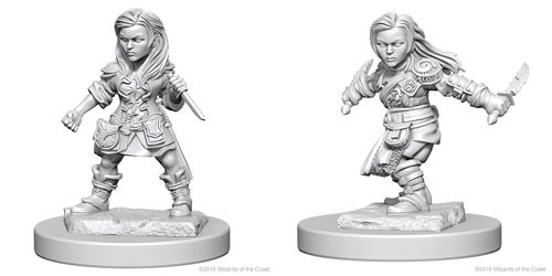 D&D Nolzurs Marvelous Miniatures: Halfling Rogue (Female)
