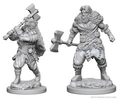 D&D Nolzur's Marvelous Unpainted Minis: W1 Male Human Barbarian