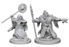 D&D Minis: Wave 1 - Dwarf Male Wizard (WZK72620)