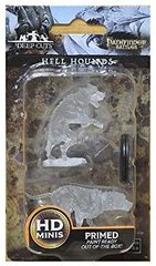 Pathfinder Battles Unpainted Minis - Hell Hounds