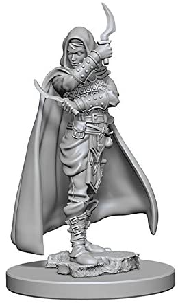 Pathfinder Battles Unpainted Minis - Human Female Rogue