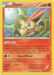 Victini - 23/113 - Non Holo Rare - Battle Arena Deck: Keldeo EX vs Rayquaza EX