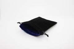 Black/Blue Dice Bag 5 x 7