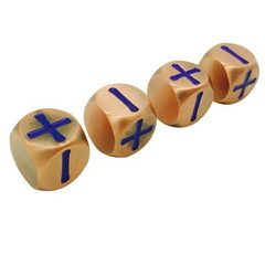 Fate Dice  -  Mystic Copper Pack of 4 Metal Dice