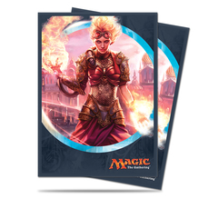 Ultra Pro - Kaladesh Chandra, Torch of Defiance Standard Deck Protector sleeves for Magic 80ct