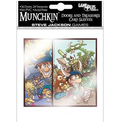 MUNCHKIN: DOORS AND TREASURES CARD SLEEVES