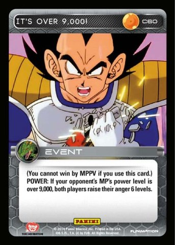 It's Over 9,000! - Foil - 060 (Print 4 Foil)