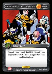 Black Searching Technique - Foil - 073 (Print 4 Foil)