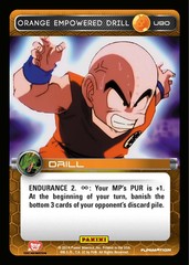 Orange Empowered Drill - Foil - 090 (Print 4 Foil)