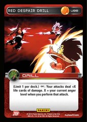 Red Despair Drill - Foil - 096 (Print 4 Foil)