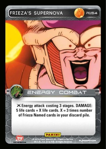 Frieza's Supernova - Foil - 154 (Print 4 Foil)