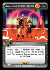 Villainous Energy Sphere - Foil - 164 (Print 4 Foil)