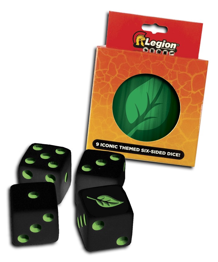 Legion - Iconic Dice D6 Tin: Life (9)