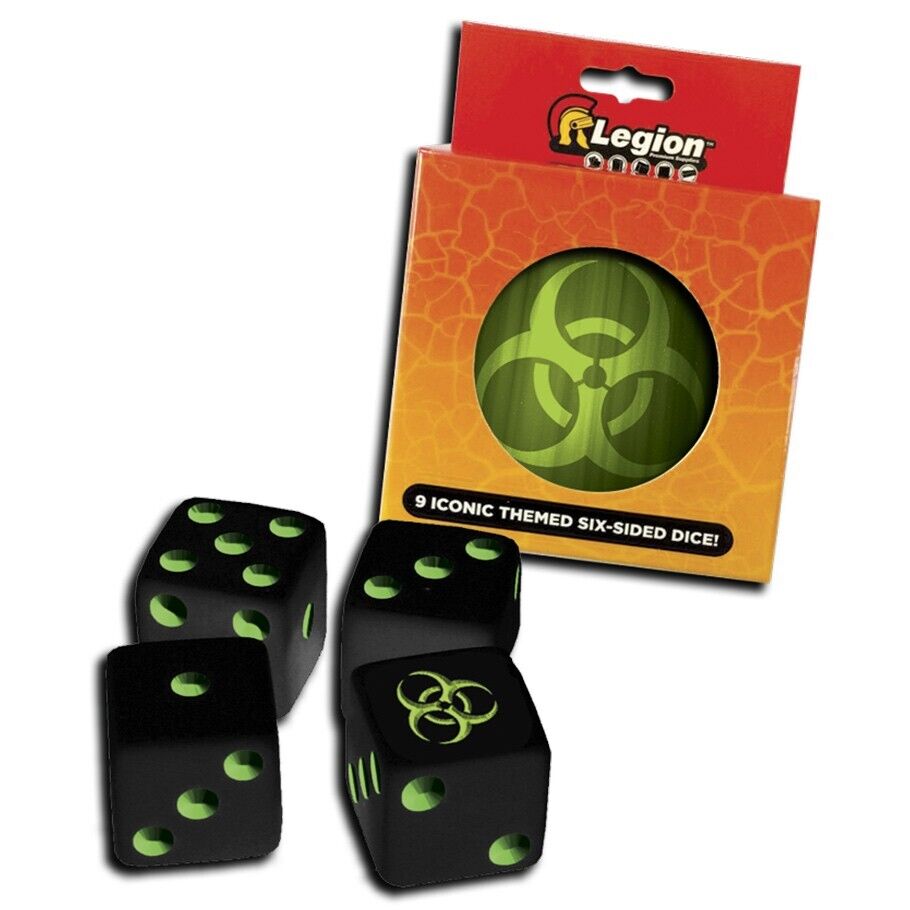 Legion - Iconic Dice D6 Tin: Bio (9)