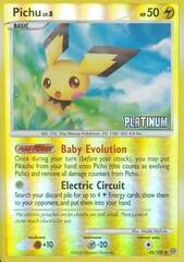 Pichu - 45/100 - Reverse Holo Promo - 2009 Burger King Campaign Exclusive