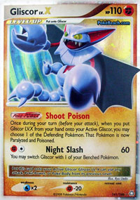 Gliscor LV.X - 141/146 - Rare Holo