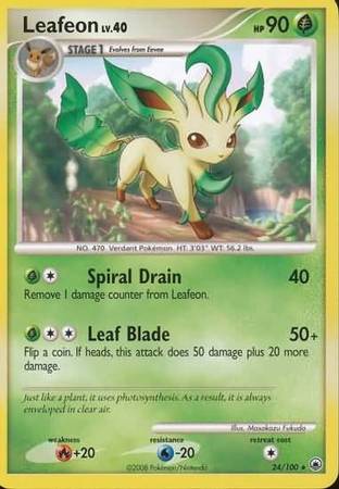 Leafeon - 24/100 - Rare