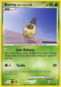 Burmy Sandy Cloak - 54/100 - Common