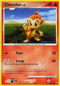 Chimchar - 56/100 - Common