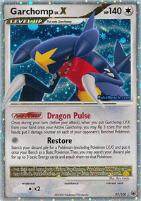 Garchomp Lv.X - 97/100 - Ultra Rare Holo