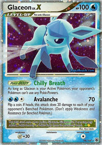 Glaceon Lv.X - 98/100 - Ultra Rare Holo