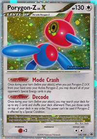 Porygon-Z Lv.X - 100/100 - Ultra Rare Holo