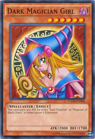 Dark Magician Girl - YGLD-ENA04 - Common - Unlimited Edition