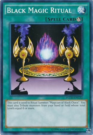 Black Magic Ritual - YGLD-ENC32 - Common - Unlimited Edition
