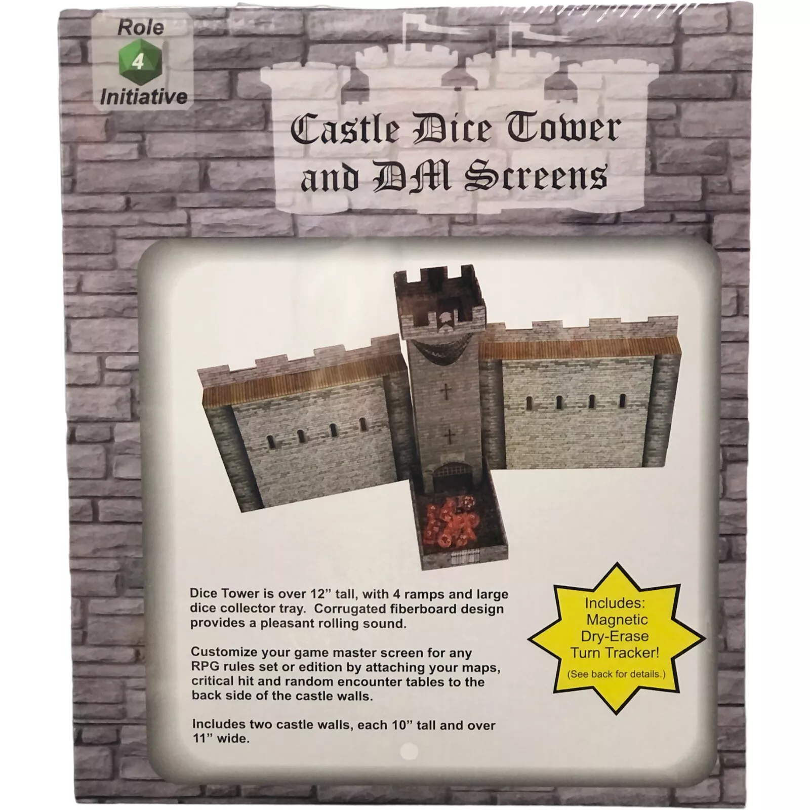 Castle Keep: Dice Tower and DM Screen Combo