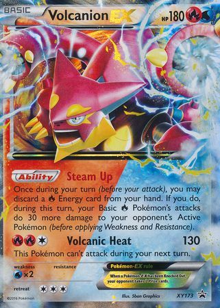 Volcanion EX - XY173 - XY Promo Cards