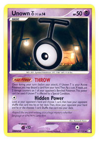 Unown T - 67/123 - Uncommon