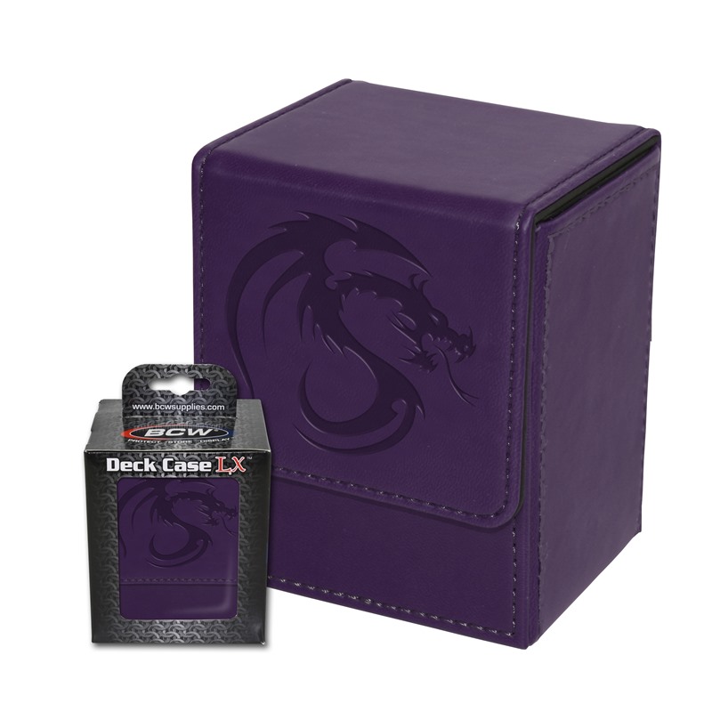BCW Deck Case LX - Purple BCW Deck Case LX - Purple