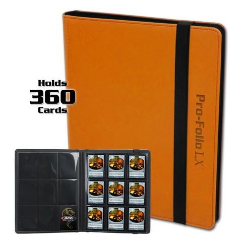 BCW Pro-Folio 9-Pocket LX - Orange