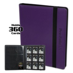 BCW Pro-Folio 9-Pocket LX - Purple