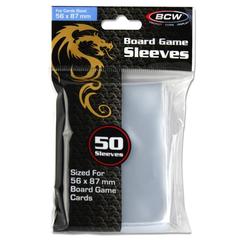 BCW Board Game Sleeves 50 Sleeves - 56mm x 87mm