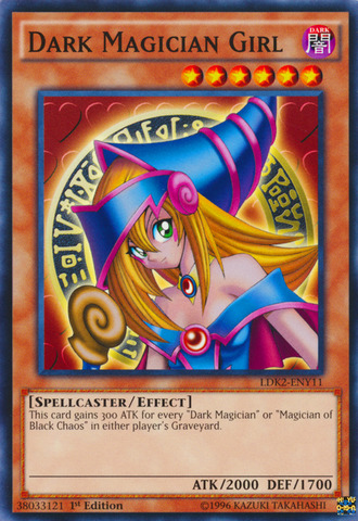 Dark Magician Girl - LDK2-ENY11 - Common - 1st Edition