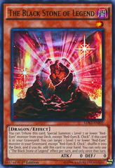 The Black Stone of Legend - LDK2-ENJ05 - Ultra Rare - 1st Edition