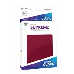 Ultimate Guard - Supreme UX Sleeves Small Size - Matte - Burgundy (60)