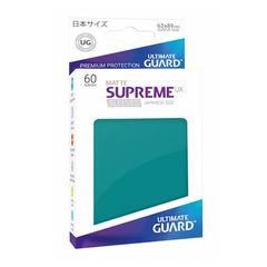 Ultimate Guard - Supreme UX Sleeves Small Size - Matte - Petrol Blue (60)