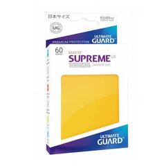 Ultimate Guard - Supreme UX Sleeves Small Size - Matte - Yellow (60)