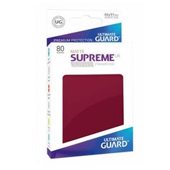 Ultimate Guard - Supreme UX Sleeves Standard Size - Burgundy (80)