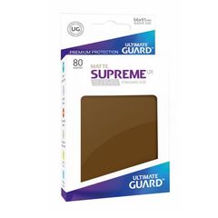 Ultimate Guard - Supreme UX Sleeves Standard Size - Matte - Brown (80)